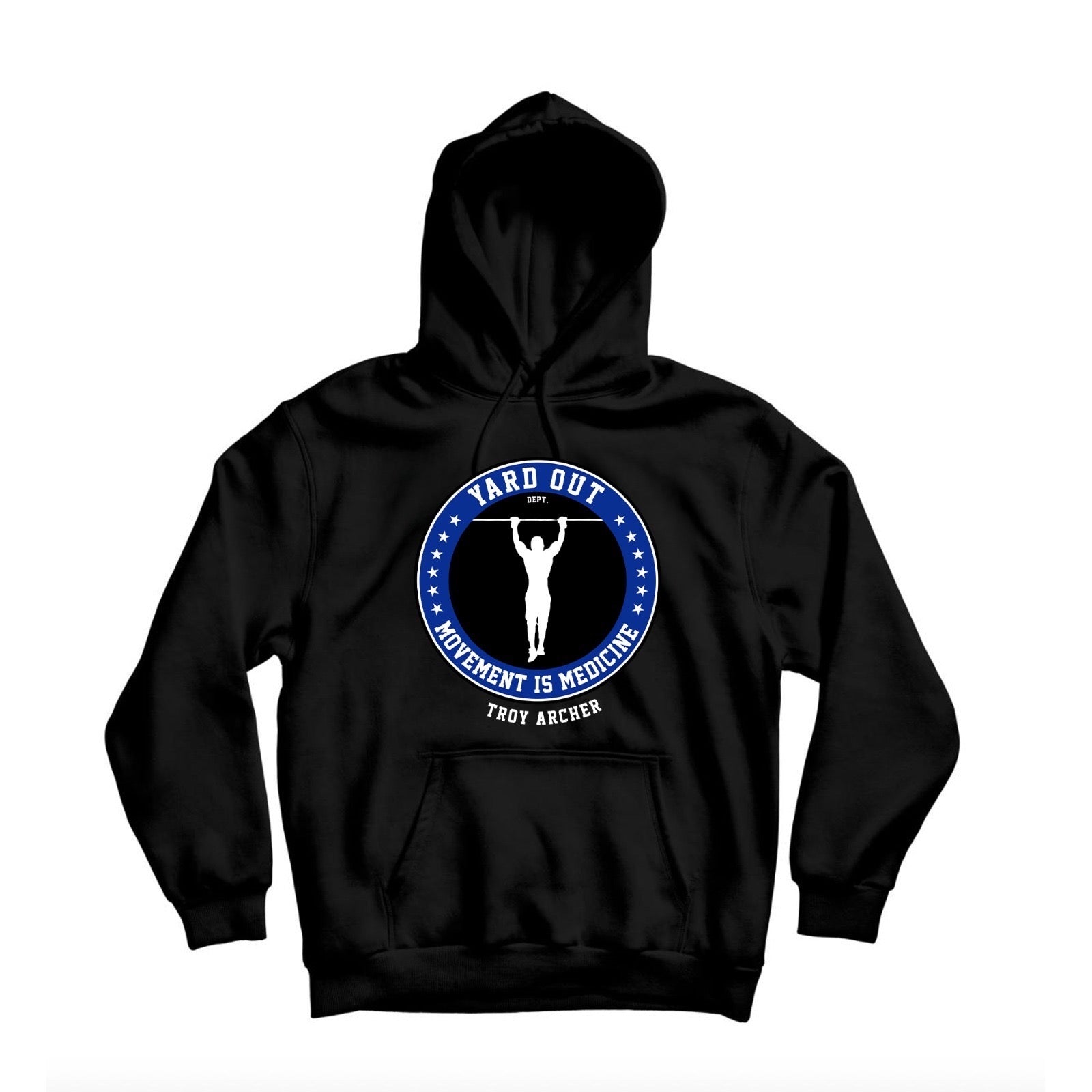 Yard Out Black Hoodie